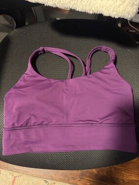 Purple Sports Bra Top - lululemon sz 6